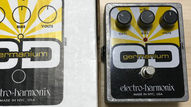 electro-harmonix / germanium OD 【レビュー】｜じょーじの備忘録ブログ