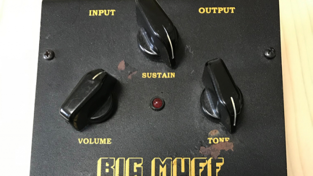 Big Muff Tall Font Sovtek Russian Army Green（ロシアンマフ
